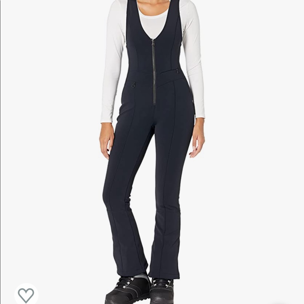 Vintage Obermeyer Ski Suit/Overalls in CREAM